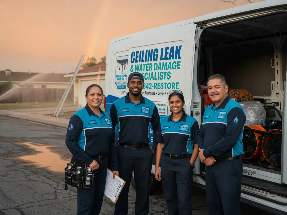 Ceiling Leak Cleanup company in West Friendship, MD