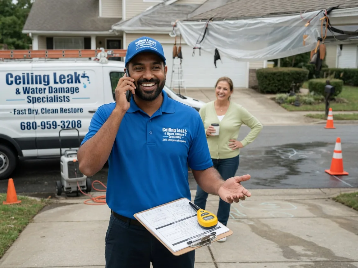 Ceiling Leak Cleanup West Friendship, MD FAQs